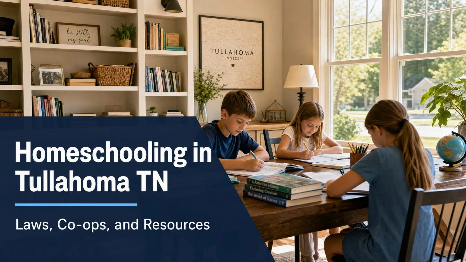 Homeschooling in Tullahoma TN: Laws, Co-ops, and Resources