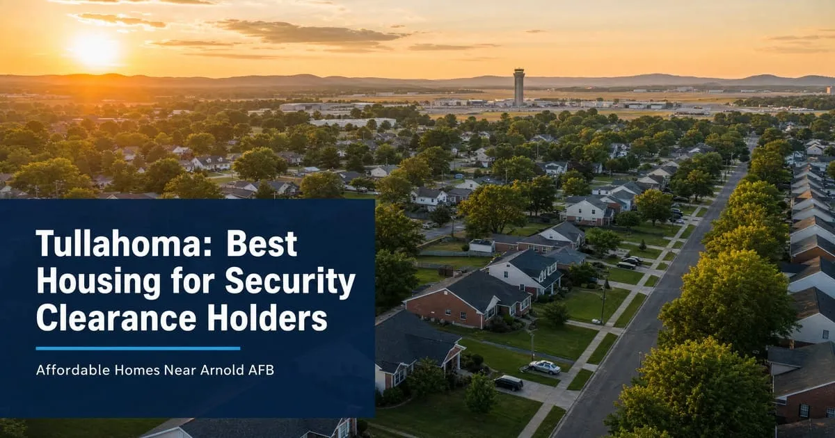 Security Clearance Holders: Why Tullahoma Is Your Best Housing Market