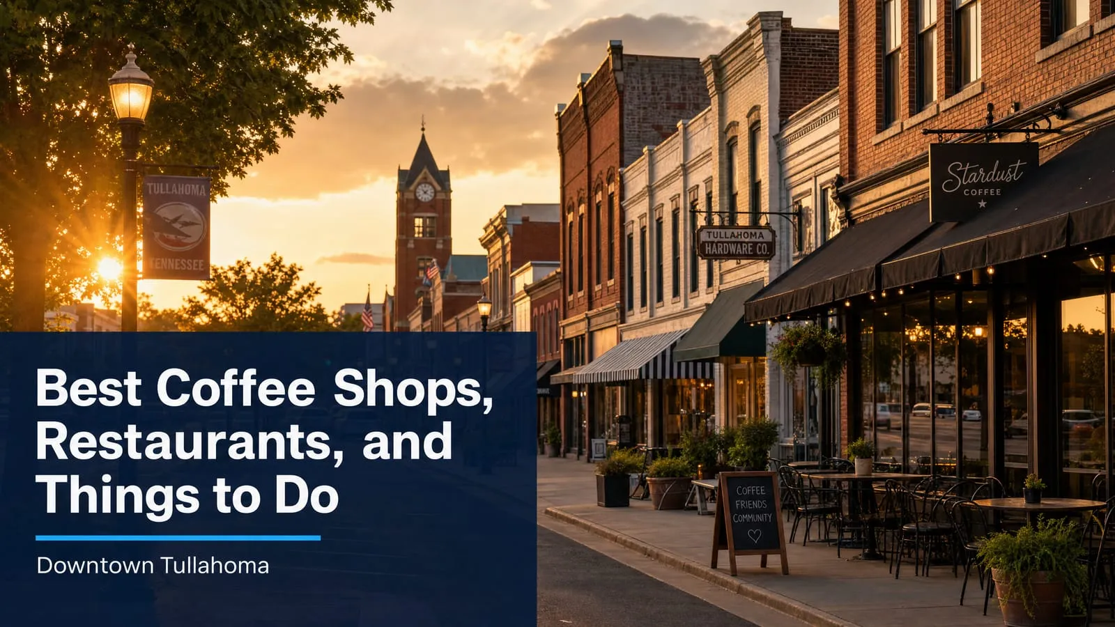 Best Coffee Shops, Restaurants, and Things to Do in Downtown Tullahoma