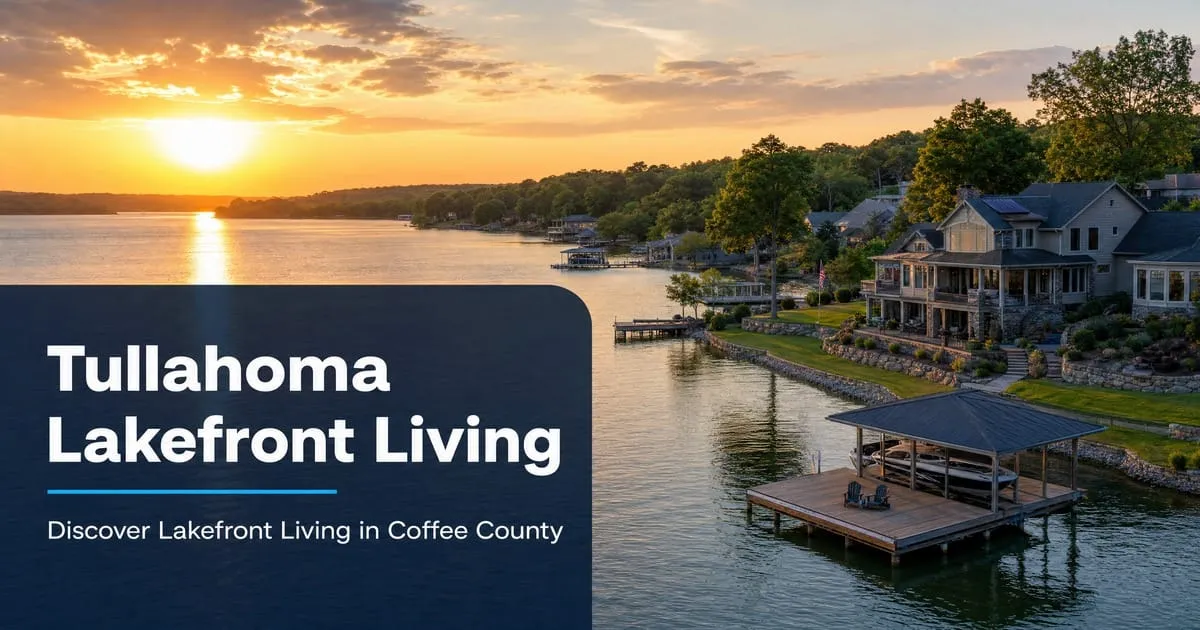 Tullahoma Neighborhoods Near Normandy Lake: Waterfront Living Guide