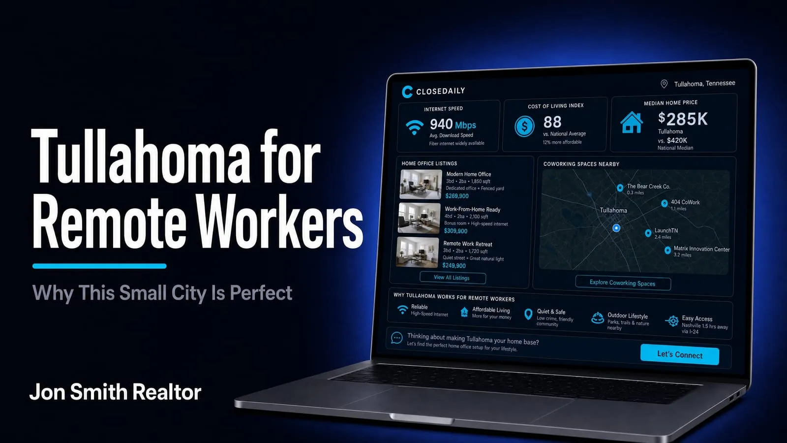 Tullahoma for Remote Workers: Why This Small City Is Perfect