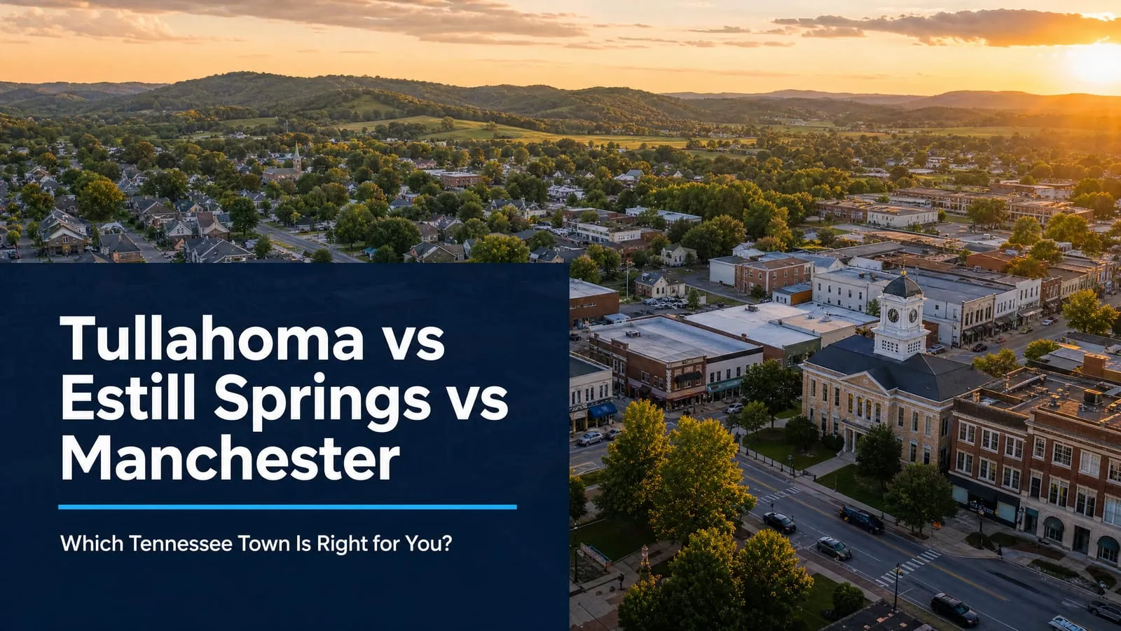 Tullahoma vs Estill Springs vs Manchester: Where Should You Buy?