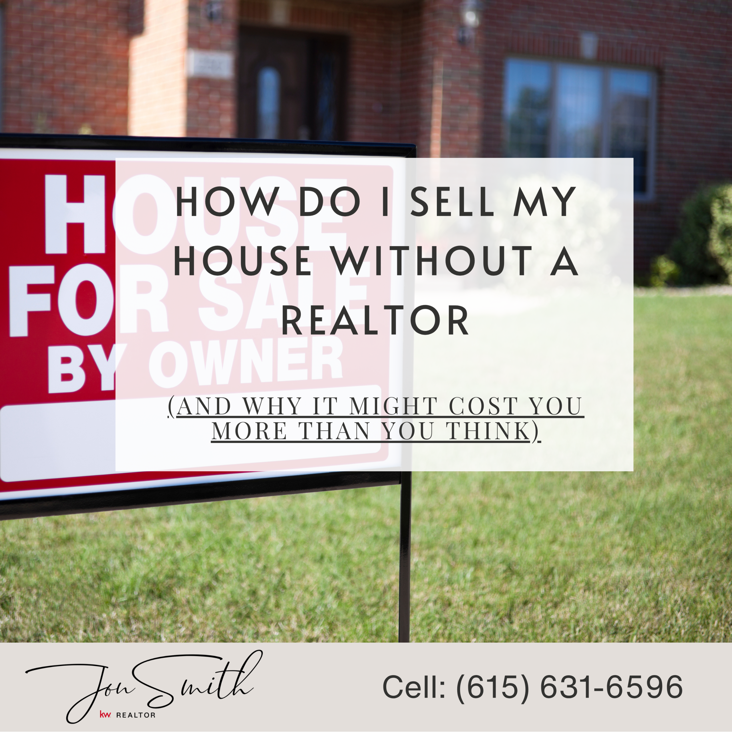 How Do I Sell My House Without a Realtor